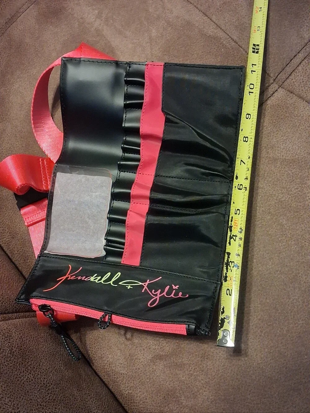 Kendall & Kylie Makeup Bag Brush Bag Fanny Pack Pink And Black